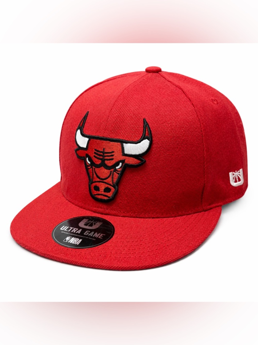 Chicago Bulls NBA Red and Black Ultra Game Snapback Hat